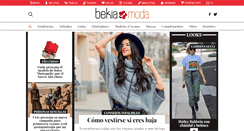 Desktop Screenshot of bekiamoda.com